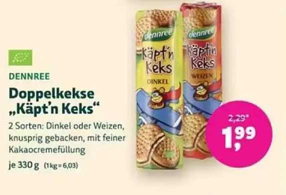 Doppelkekse „Käpt'n Keks“