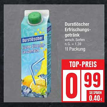 Durstlöscher Erfrischungsgetränk