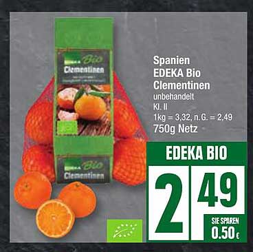 EDEKA Bio Clementinen