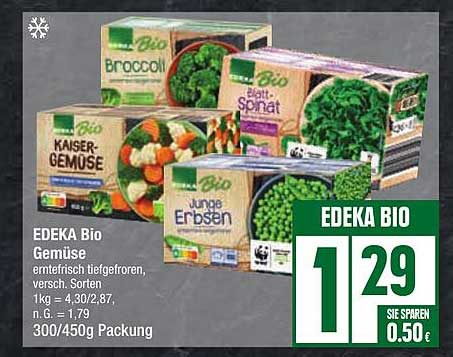 EDEKA Bio Gemüse