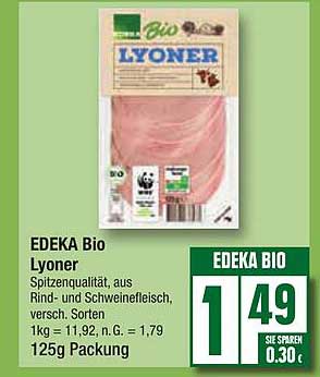 EDEKA Bio Lyoner