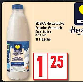 EDEKA Herzstücke Frische Vollmilch