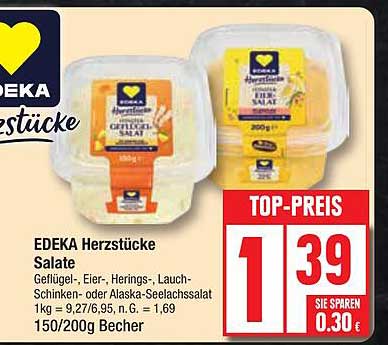 EDEKA Herzstücke Salate