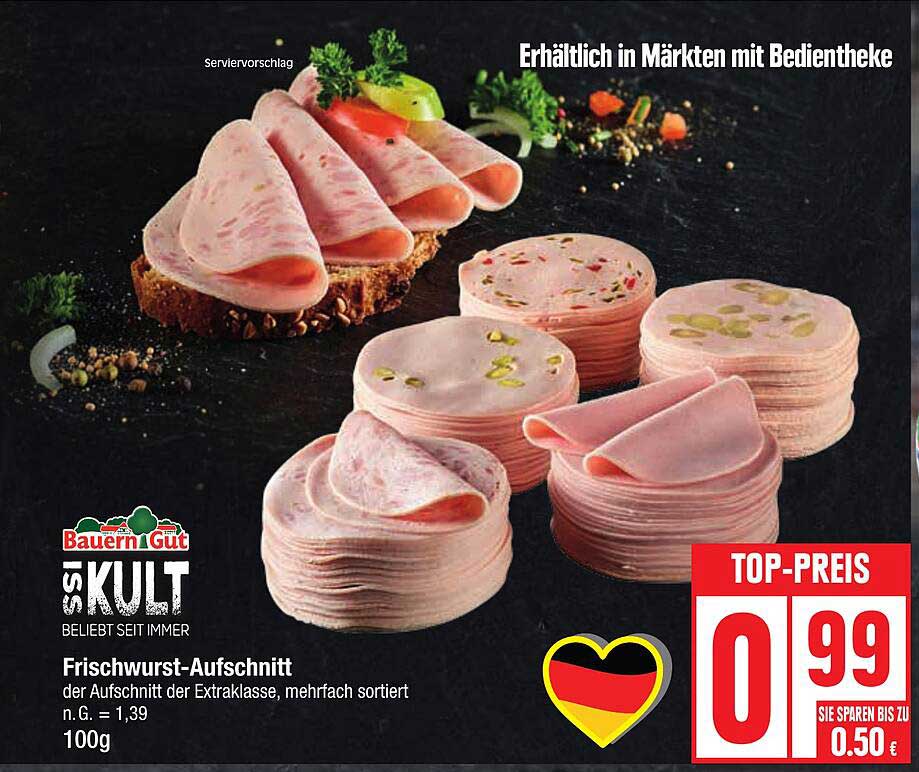 Frischwurst-Aaufschnitt