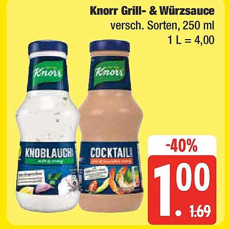 Knorr Grill- & Würzsauce