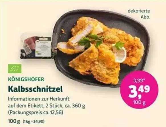 KÖNIGSHOFER Kalbsschnitzel