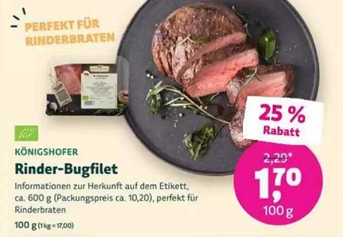 Königshofer Rinder-Bugfilet