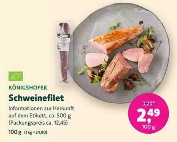 KÖNIGSHOFER Schweinefilet