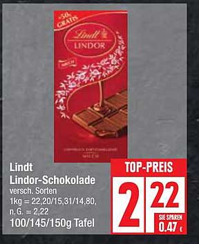 Lindt Lindor-Schokolade