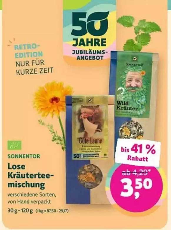 Lose Kräutertee-mischung