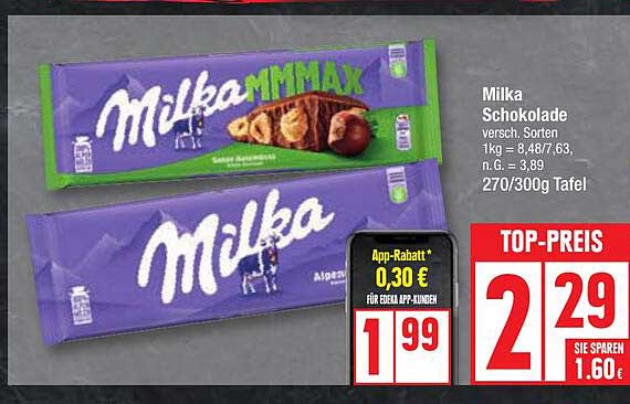 Milka Schokolade