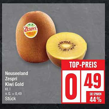 Neuseeland Zespri Kiwi Gold