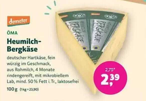 ÖMA Heumilch-Bergkäse