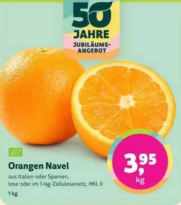 Orangen Navel