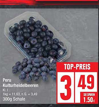 Peru Kulturheidelbeeren