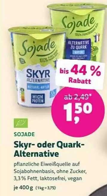 Skyr- oder Quark-Alternative