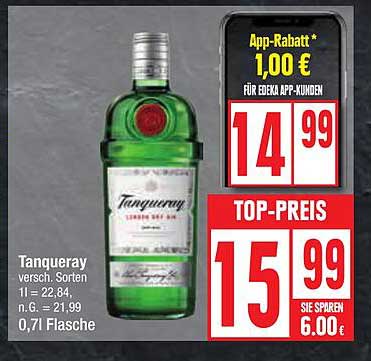 Tanqueray verschw. Sorten