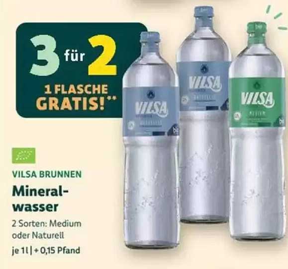 VILSA BRUNNEN Mineralwasser