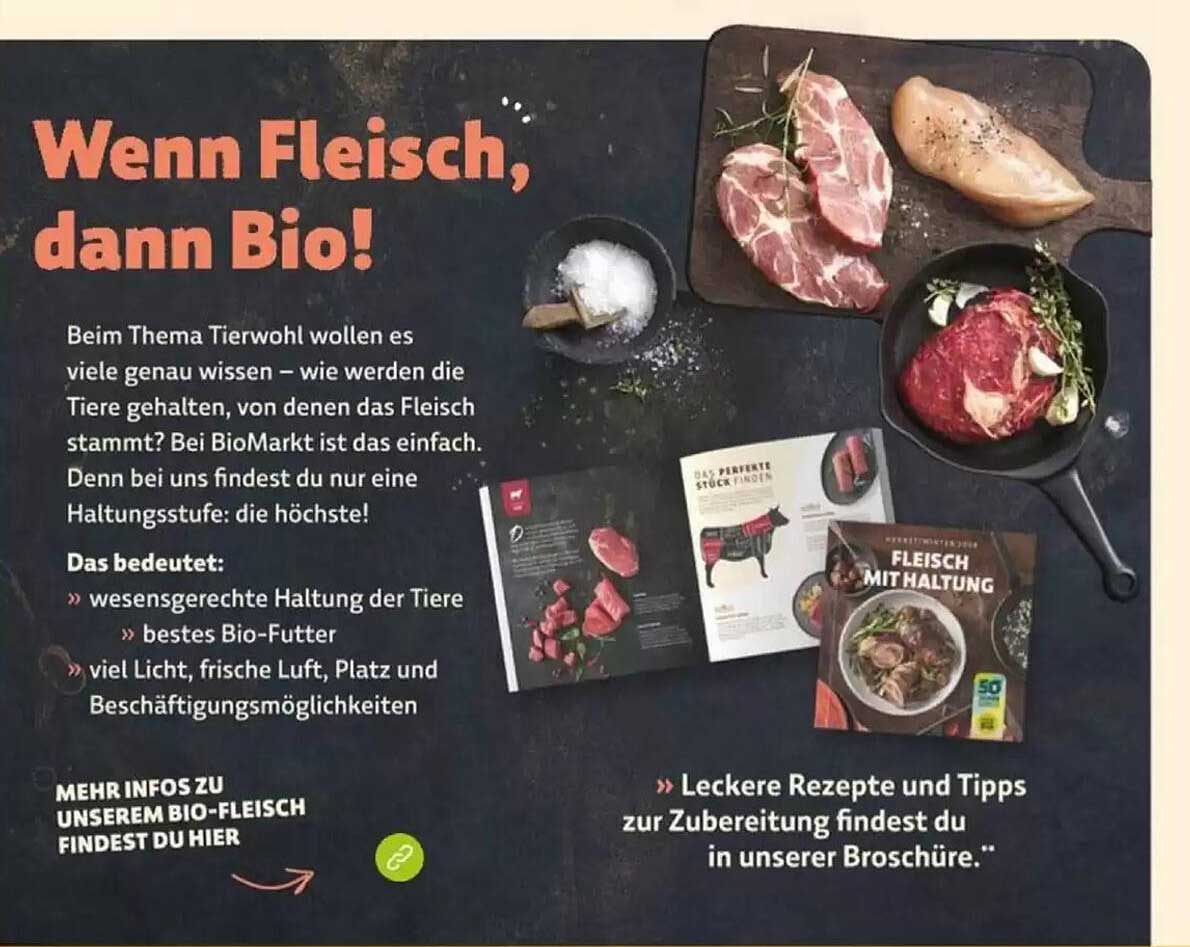 Wenn Fleisch, dann Bio!