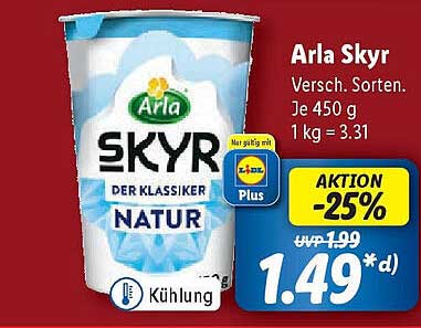 Arla Skyr Natur