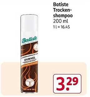 Batiste Trockenshampoo Dunkel