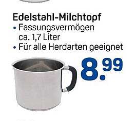 Edelstahl-Milchtopf