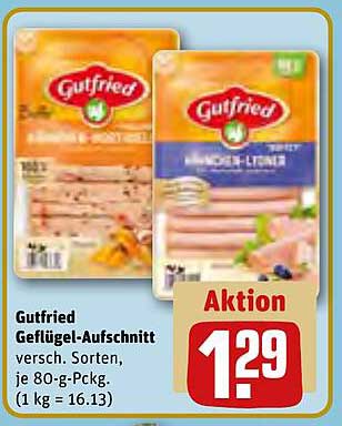 Gutfried Geflügel-Aufschnitt