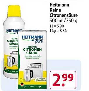 Heitmann Reine Citronensäure