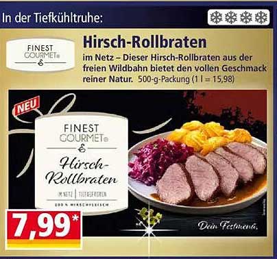 Hirsch-Rollbraten