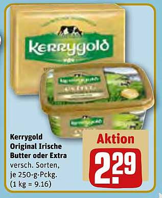 Kerrygold Original Irische Butter oder Extra