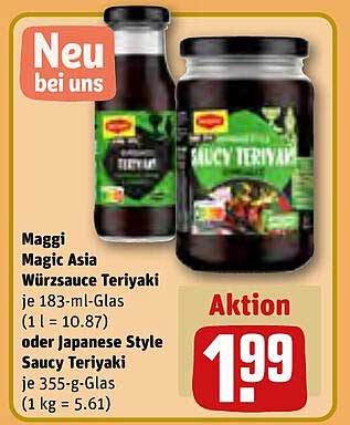 Maggi Magic Asia Würzsauce Teriyaki