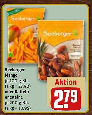 Seeberger Mango oder Datteln