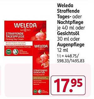 Weleda Straffende Tages- oder Nachtpflege