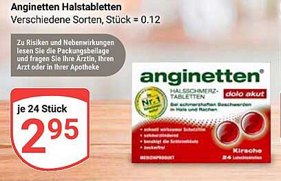 Anginetten Halstabletten