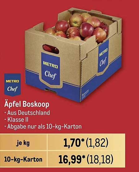 Äpfel Boskoop