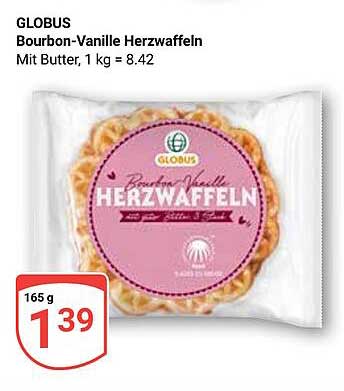 Bourbon-Vanille Herzwaffeln