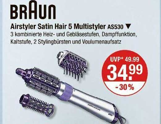 Braun Airstyler Satin Hair 5 Multistyler AS530