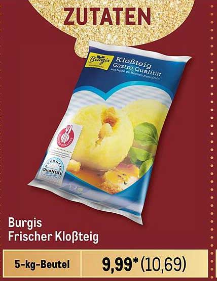 Burgis Frischer Kloßteig