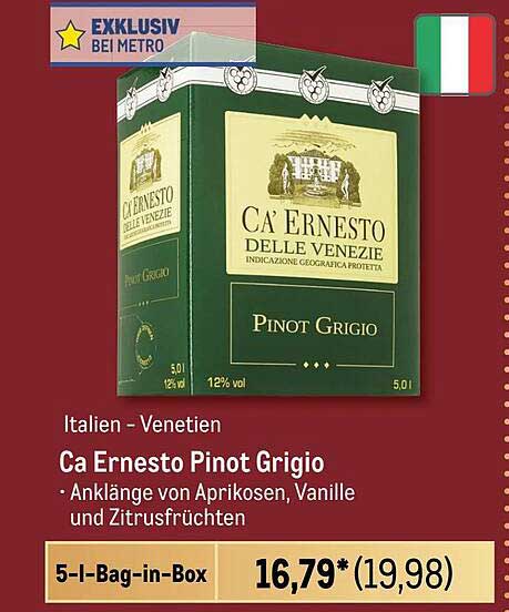 Ca Ernesto Pinot Grigio