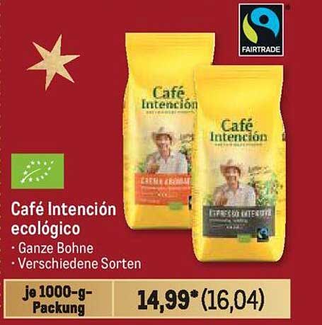 Café Intención ecológico