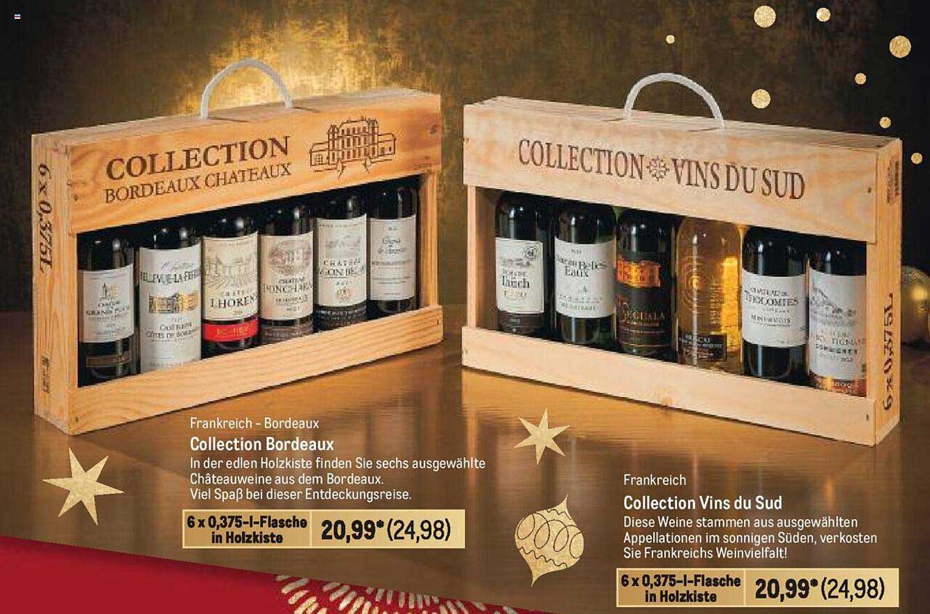 Collection Bordeaux  
Collection Vins du Sud  