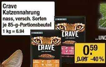 Crave Katzennahrung