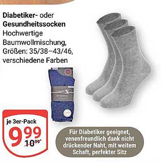 Diabetiker- oder Gesundheitsocken