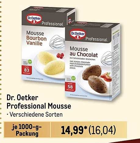 Dr. Oetker Professional Mousse