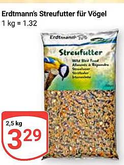 Erdtmann's Streufutter für Vögel