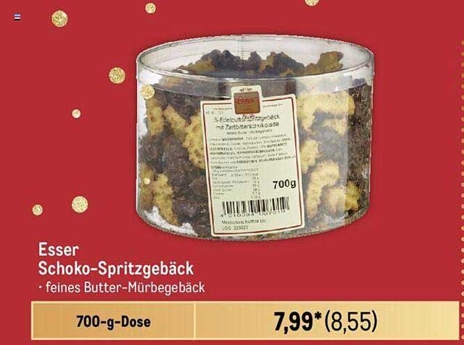 Esser Schoko-Spritzgebäck