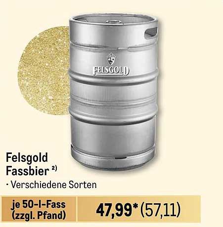 Felsgold Fassbier