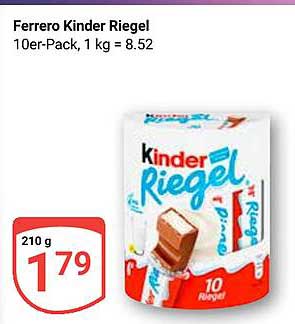 Ferrero Kinder Riegel