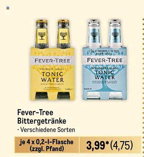 Fever-Tree Bittergetränke