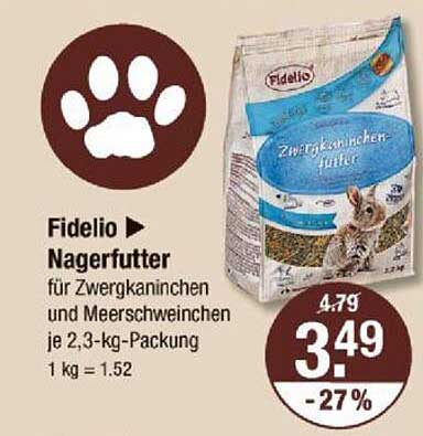 Fidelio Nagerfutter